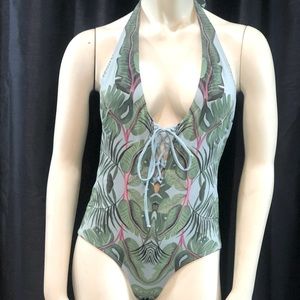 Mod Cloth Tropical One Piece S